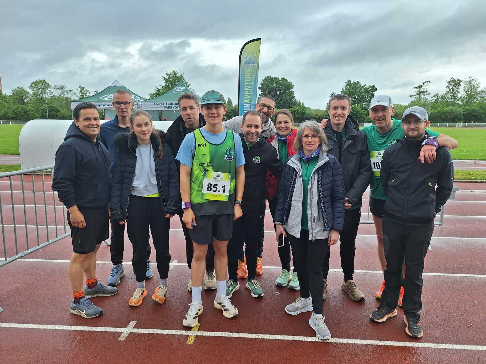 Esprit d’équipe au Mans et Trail du Belvédère